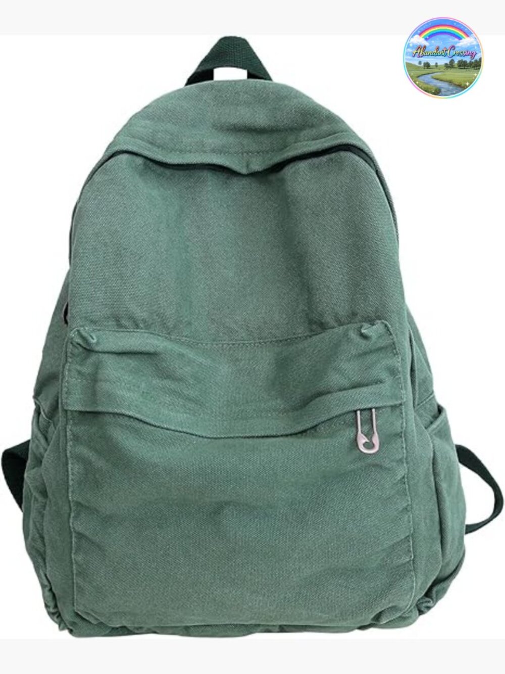 Vintage Canvas Backpack for Women Laptop School Daypack Boho Retro
